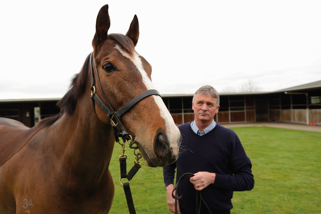 Lance Noble with his super mare Viadana