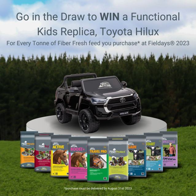 Go in the Draw to WIN a Functional Kids Replica, Toyota Hilux!